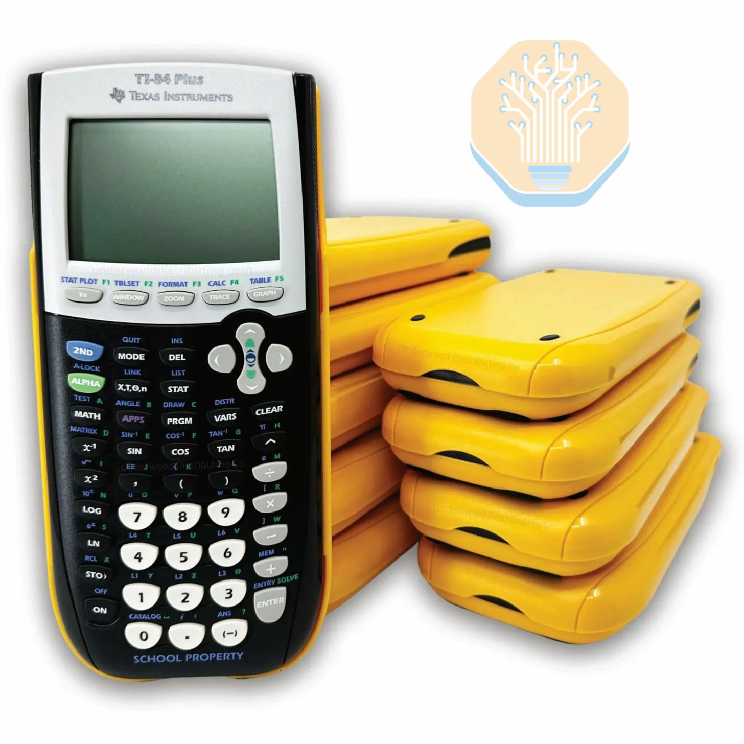 Texas Instruments TI-84 Plus Graphing Calculator Teacher's Pack of 10 –  Underwood Distributing Co.